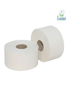 Toiletpapier - Eco - Jumbo Mini - 2-laags 12 rol à 180 meter