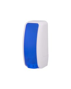Cosmos - Foam zeepdispenser - 1000 ml, Wit-blauw