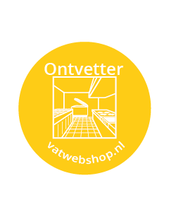 Kunststof sticker Ontvetter t.b.v. sprayflacon