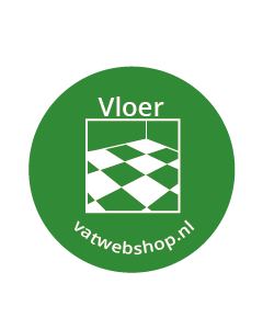 Kunststof sticker Vloer t.b.v. sprayflacon
