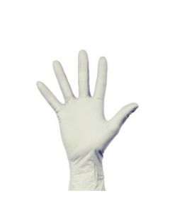 Handschoen Latex Ongepoederd, wit - 100 stuks per doos - Diverse maten