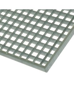 Metalen deurrooster 600 x 800 x 25 mm met mazen 33 x 33 mm