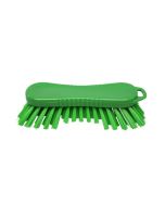 HCS - Werkborstel - 210x70 mm - hard uitstaande vezel, Groen