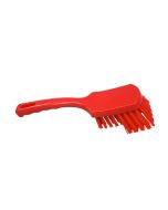HCS - Handborstel - met baard - 275x70 mm - hard, Rood