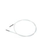 HCS - Verlengkabel - nylon - 1500 mm wit