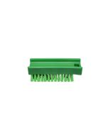 HCS - Nagelborstel - 110x45 mm - hard, Groen