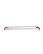 HCS - Aluminium ophangrail - 300 mm, Rood