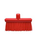 HCS - Bezem - smal - 260x35 mm - hard, Rood