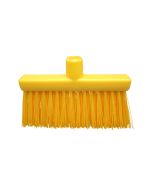 HCS - Bezem - smal - 260x35 mm - hard, geel