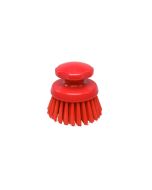 HCS - Ronde werkborstel - Ø 125 mm - hard, Rood