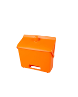 HCS - Hotelstofblik - zonder steel - 7 liter, PP, Oranje