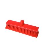 HCS - Wasborstel - waterdoorlaat - 300x60 mm - zacht, Rood