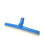 HCS - Vloertrekker zwenk - 400 mm -schuifcassette wit, Blauw