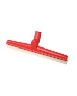 HCS - Vloertrekker zwenk - 400 mm -schuifcassette wit, Rood