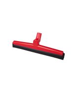 HCS - Vloertrekker zwenk -400mm -schuifcassette zwart, Rood