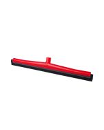 HCS - Vloertrekker vast -600mm -schuifcassette zwart, Rood