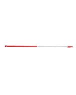 HCS - Ergonomische steel - 1300x32 mm - aluminium, Rood