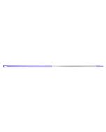 HCS - Ergonomische steel - 1300x32 mm - aluminium, Paars