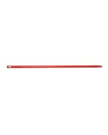 HCS - Ergonomische steel - 1700x32 mm - kunststof, Rood