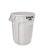 Rubbermaid - Ronde Brute container - 121,1 liter, Wit
