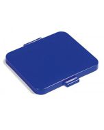 Deksel - zakhouder - 120 liter, Blauw