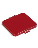 Deksel - zakhouder - 120 liter, Rood