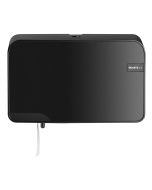 Quartz Black - Duo Toiletroldispenser - Compact