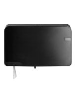 Quartz Black - Duo Toiletroldispenser - Mini Jumbo