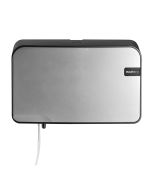 Quartz Silver - Duo Toiletroldispenser - Compact