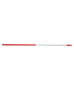 HCS - Ergonomische steel - 1500 x 32 mm - aluminium, Rood