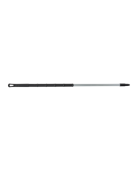 HCS - Ergonomische steel - 1500 x 32 mm - aluminium, Zwart