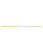 HCS - Ergonomische steel - 1500 x 32 mm - aluminium, Geel