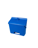 HCS - Hotelstofblik - zonder steel - 7 liter, PP, Blauw