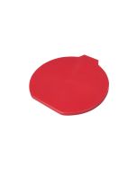 HCS - Deksel voor emmer 15 liter metaal detecteerbaar, Rood