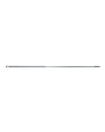 HCS - Ergonomische steel - 1500 x 32 mm - aluminium, Grijs