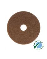 Vloerpad - Ø 38 cm - 15 inch, Bruin