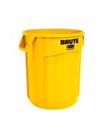 Rubbermaid - Ronde Brute container - 75,7 liter, Geel
