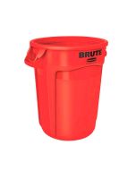 Rubbermaid - Ronde Brute container - 121,1 liter, Rood