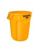 Rubbermaid - Ronde Brute container - 121,1 liter, Geel