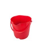 HCS - Hygiënische emmer - 15 liter, Rood