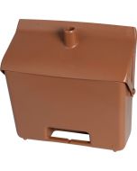 HCS - Hotelstofblik - zonder steel - 7 liter, PP, Bruin