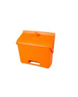 HCS - Hotelstofblik - zonder steel - 7 liter, PP, Oranje