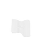 HCS - Clip t.b.v. steel hotelstofblik PP, Wit