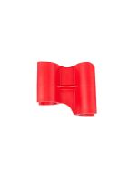 HCS - Clip t.b.v. steel hotelstofblik PP, Rood