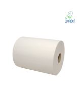 Handdoekrol - Mini matic - wit - 2-laags - 6 rol à 165 mtr.