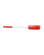 HCS - Pijpenborstel - Ø 50x150x500 mm - medium, Rood