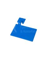 HCS - Afbeeldingsbordje - voor aluminium rail, Blauw