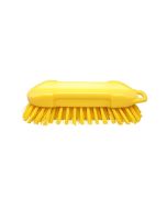 HCS - Werkborstel - 210x65 mm - hard, Geel
