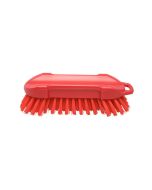 HCS - Werkborstel - 210x65 mm - hard, Rood