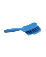 HCS - Handborstel - rubberen greep - 275x70 mm  zacht, Blauw